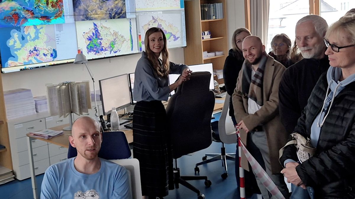 Meteorologové předvedli pokusy i metody, jak se předpovídá počasí